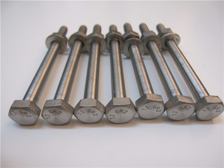 beste qulity hex head din933 titan bolt gr2 til salgs