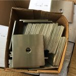 tilpasset super duplex s32205 (f60) rustfritt stål firkantet skive / feste